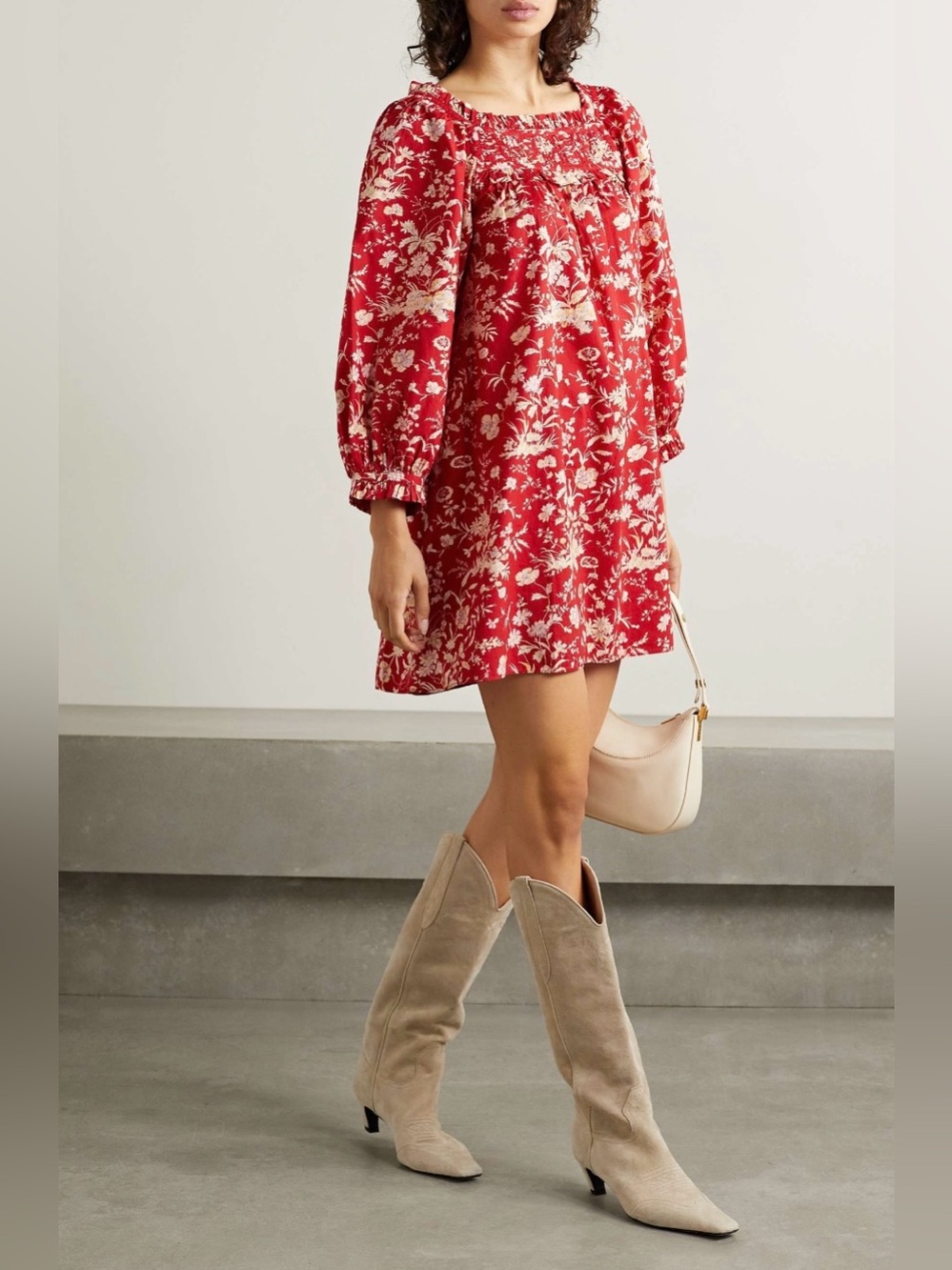 DÔEN Acton Dress in Oak Bluffs Floral | L